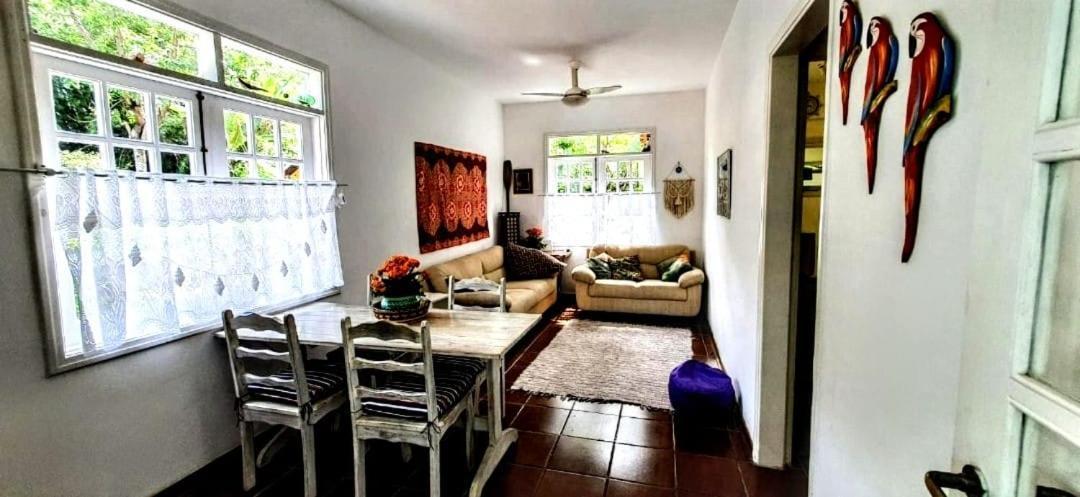 Villa Aconchego e pé na areia em Ilhabela Exterior foto